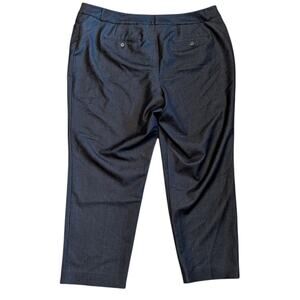 Lane Bryant 20 Dark Denim Look Career Dress Pants Plus